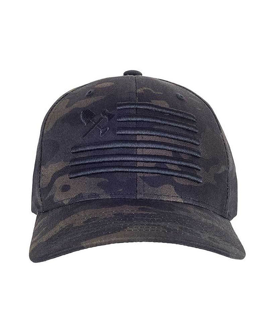 Shovel N Bars Flexfit Hat - 5 Colors - OMWH118007BL01-OMWH118007BL02-OMWH118007BL03-OMWH118007MC01-OMWH118007MC02-  DRIVEN - 1