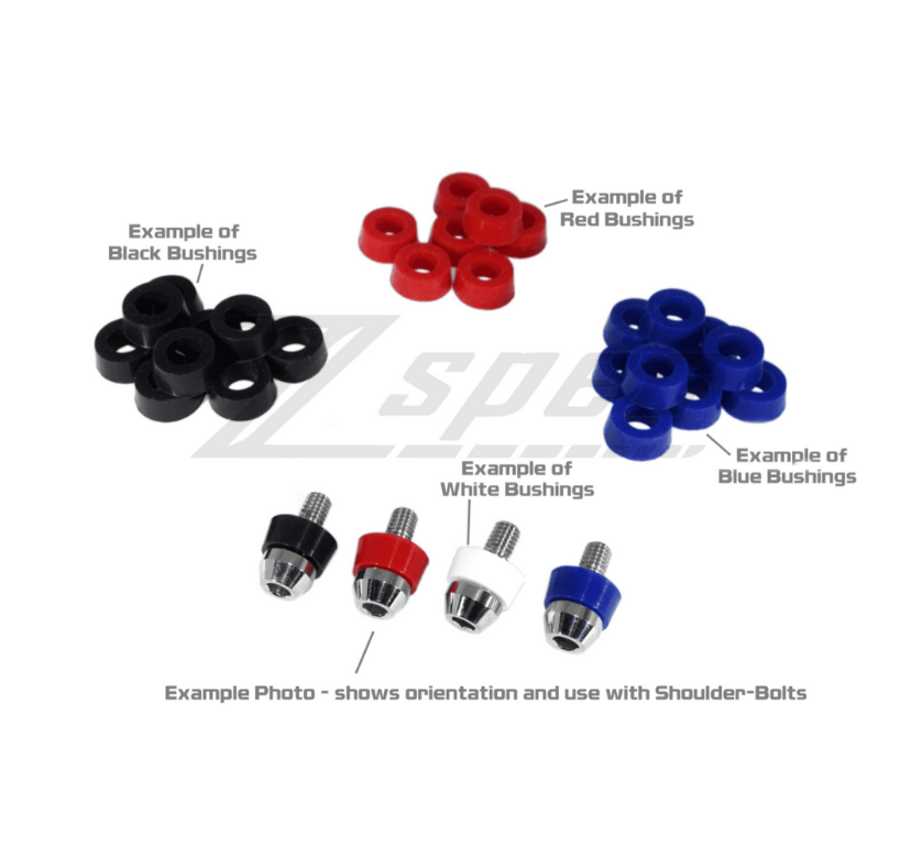 ZSPEC Silicone Timing Cover Bushings for Nissan Z31 300zx Shoulder Bolts, 20-Pack - ZSD-567179-ZSD-567186-ZSD-567193-ZSD-567209-ZSD-188930-  DRIVEN - 2