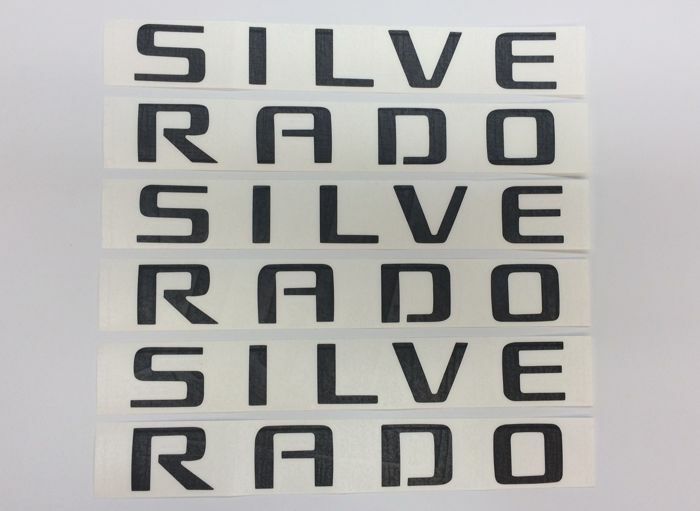 Emblem Overlay Decals (set of 3) - 2014-2018 Silverado - Silverado1418-B-01-Silverado1418-B-02-Silverado1418-B-03-Silverado1418-B-05-Silverado1418-B-06-  DRIVEN - 4