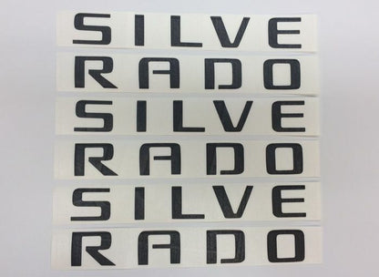 Emblem Overlay Decals (set of 3) - 2014-2018 Silverado - Silverado1418-B-01-Silverado1418-B-02-Silverado1418-B-03-Silverado1418-B-05-Silverado1418-B-06-  DRIVEN - 4