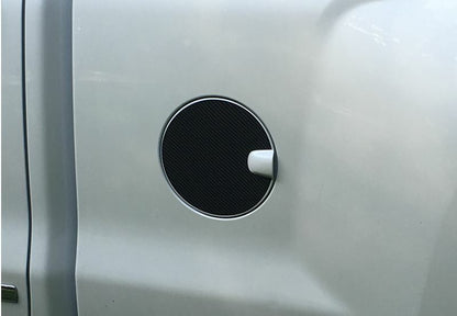 Carbon Fiber Fuel Door Overlay Decal - 14-18 Silverado - Silverado1417:FD-01-  DRIVEN - 1