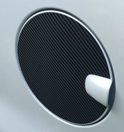 Carbon Fiber Fuel Door Overlay Decal - 14-18 Silverado - Silverado1417:FD-01-  DRIVEN - 3