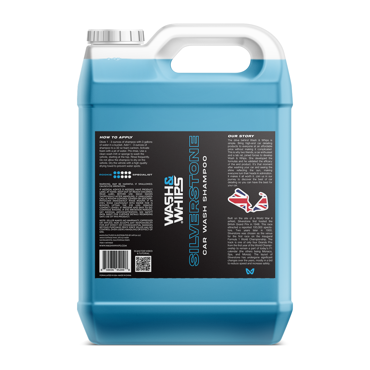 WASH&WHIPS | Silverstone Car Wash Shampoo - MFH069-MFH069-1G-  DRIVEN - 7