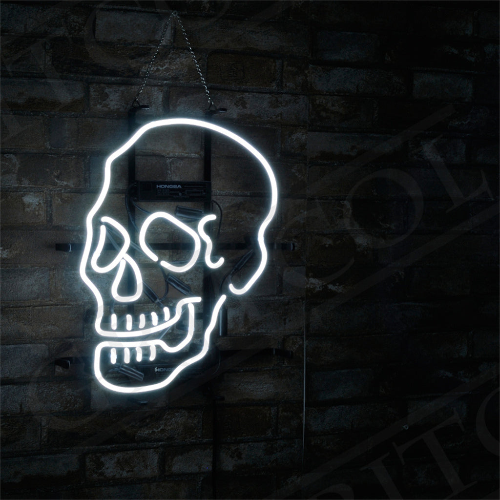 Skull Bone Shape Neon Ligh Sign - MEXC018-  DRIVEN - 2