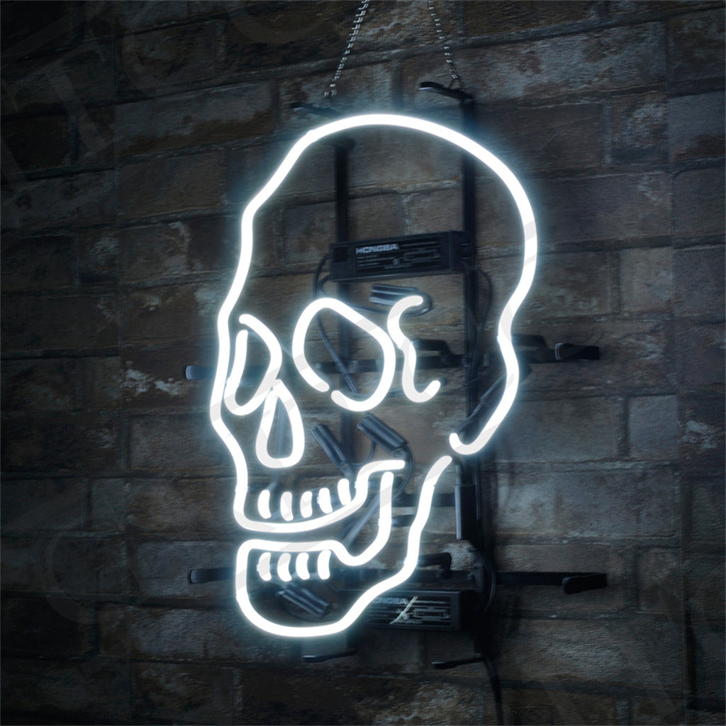 Skull Bone Shape Neon Ligh Sign - MEXC018-  DRIVEN - 3