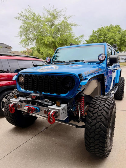 KC HiLITES Pro6 / Titan Gravity Freedom Series Light Cover Overlays - Universal - KCPRO6DSF-RWBW-KCPRO6DSF-RWBB-KCPRO6DSF-BW-KCPRO6DSF-BWV2B-KCPRO6DSF-TBL-  DRIVEN - 3