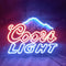 Coors Light Beer Outline Neon Signs