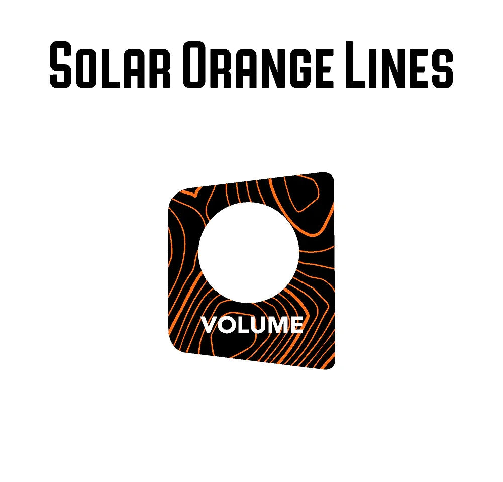 Topographic Volume Button Trim Cover - 2024+ Land Cruiser - 24LC250-VOL-TP.WH-24LC250-VOL-TP.JA-24LC250-VOL-TP.HB-24LC250-VOL-TP.VB-24LC250-VOL-TP.AG-  DRIVEN - 9