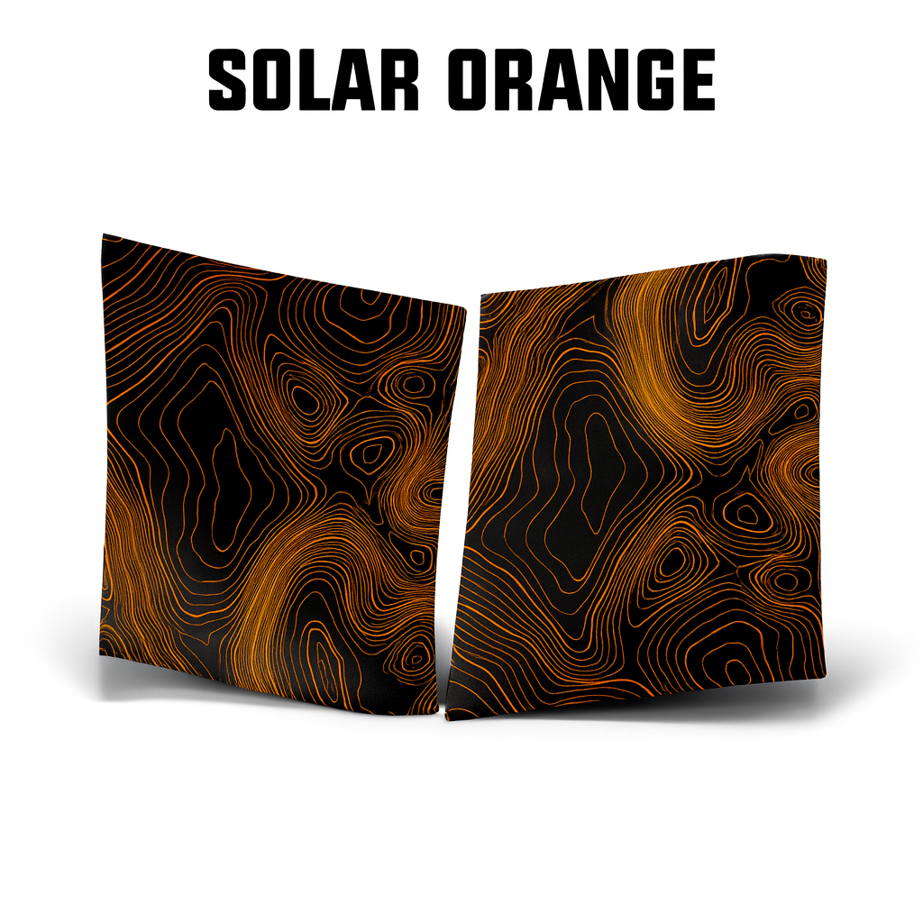 Topographic Seatbelt Panel Protection - 2024+ Tacoma / 2025+ 4Runner - 254RUNNER-SB-TP.WH-254RUNNER-SB-TP.JA-254RUNNER-SB-TP.HB-254RUNNER-SB-TP.VB-254RUNNER-SB-TP.AG-  DRIVEN - 8