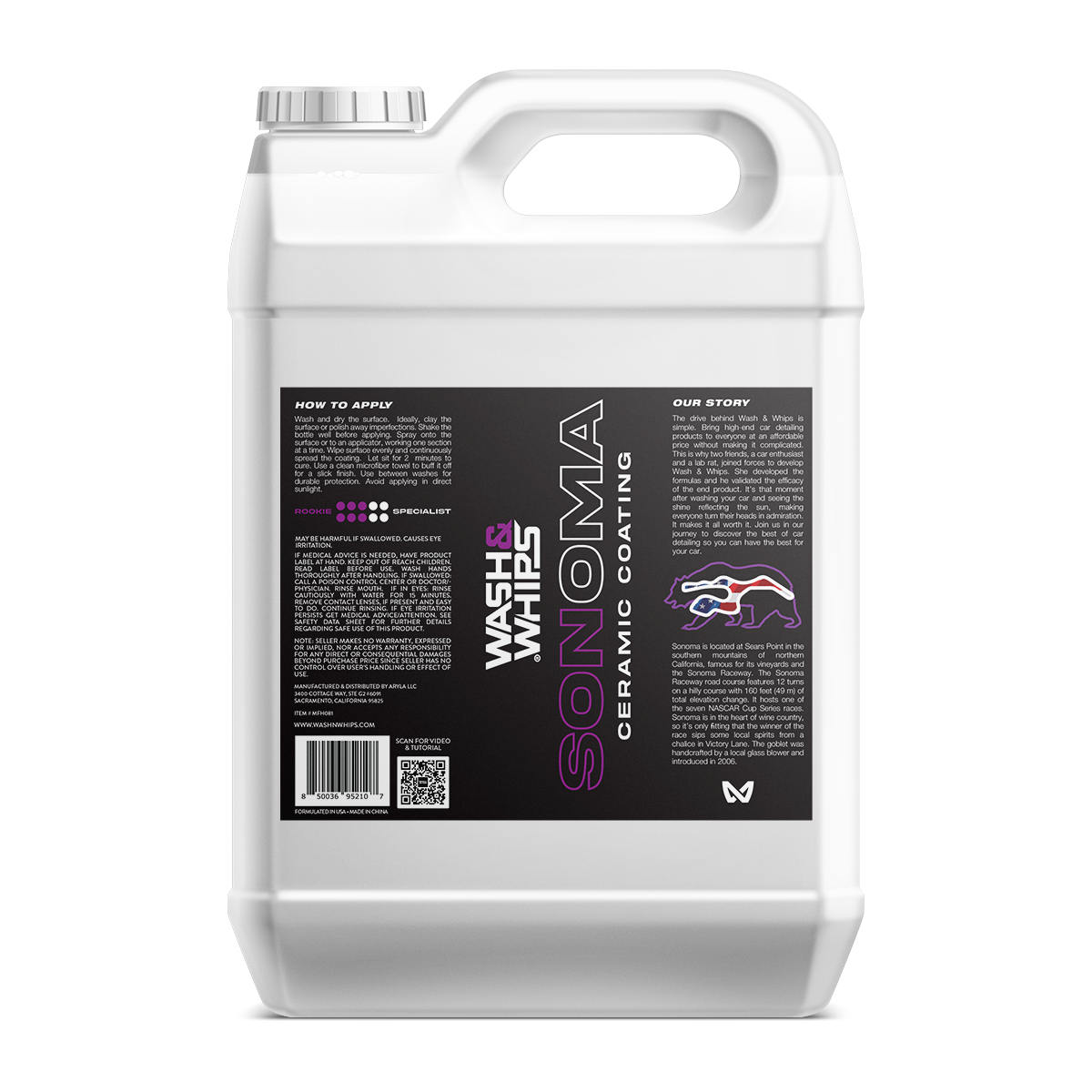 WASH&WHIPS | Sonoma Ceramic Finishing Coating Spray - 9H - MFH081-MFH081-1G-  DRIVEN - 9