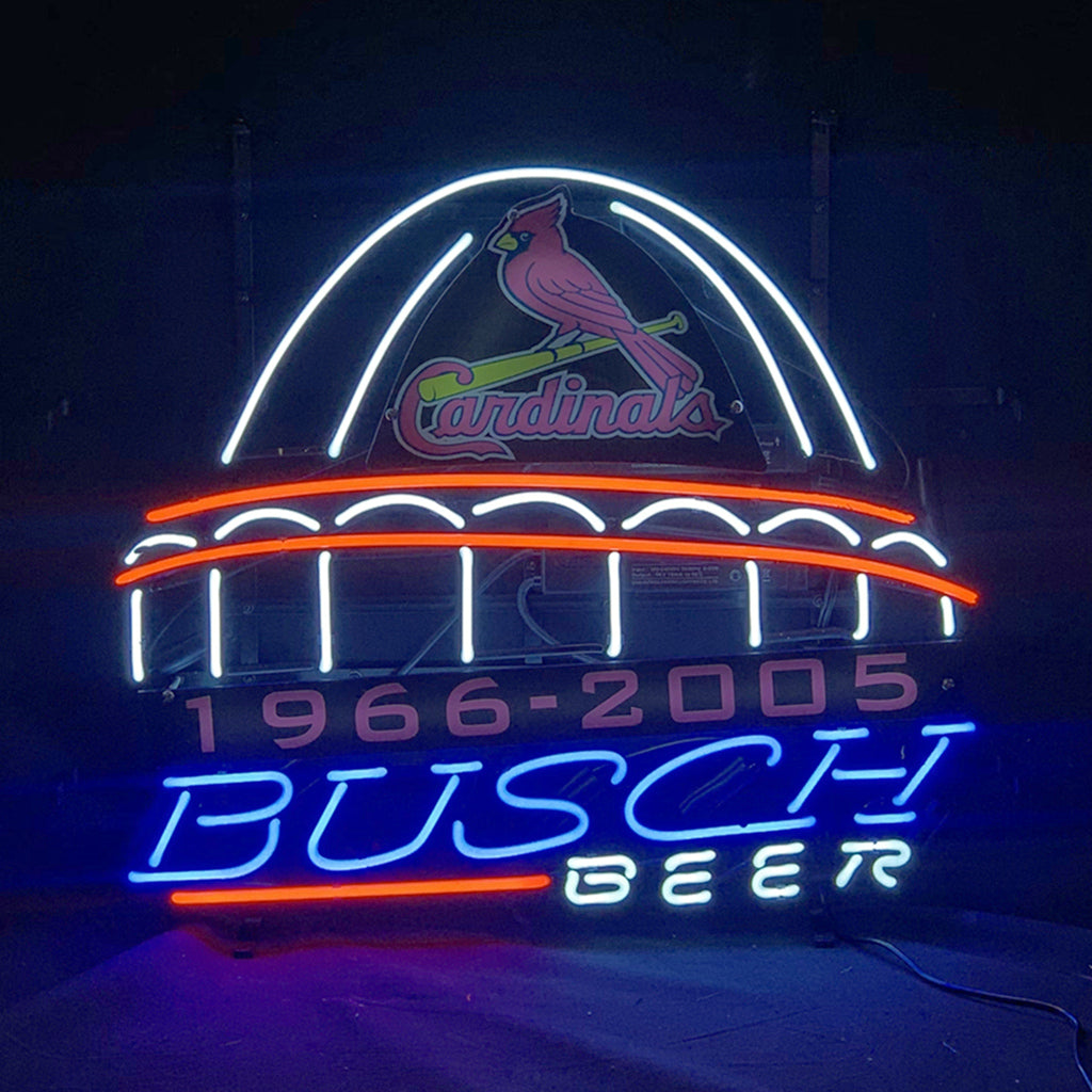 St.Louis Cardinals 1966-2005 Busch Beer Neon Signs - ME965-  DRIVEN - 2