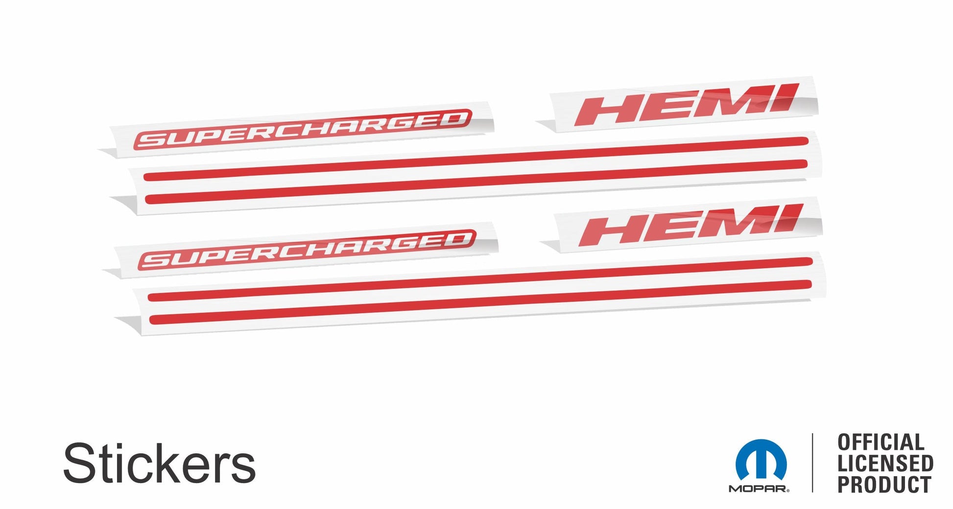 Supercharged Hemi Engine Cover Overlay Decals - Grand Cherokee Trackhawk - sku-44704095797435-sku-44704095830203-sku-44704095862971-sku-44704095895739-sku-44704095928507-  DRIVEN - 2