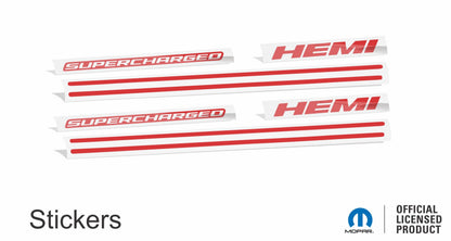 Supercharged Hemi Engine Cover Overlay Decals - Grand Cherokee Trackhawk - sku-44704095797435-sku-44704095830203-sku-44704095862971-sku-44704095895739-sku-44704095928507-  DRIVEN - 2