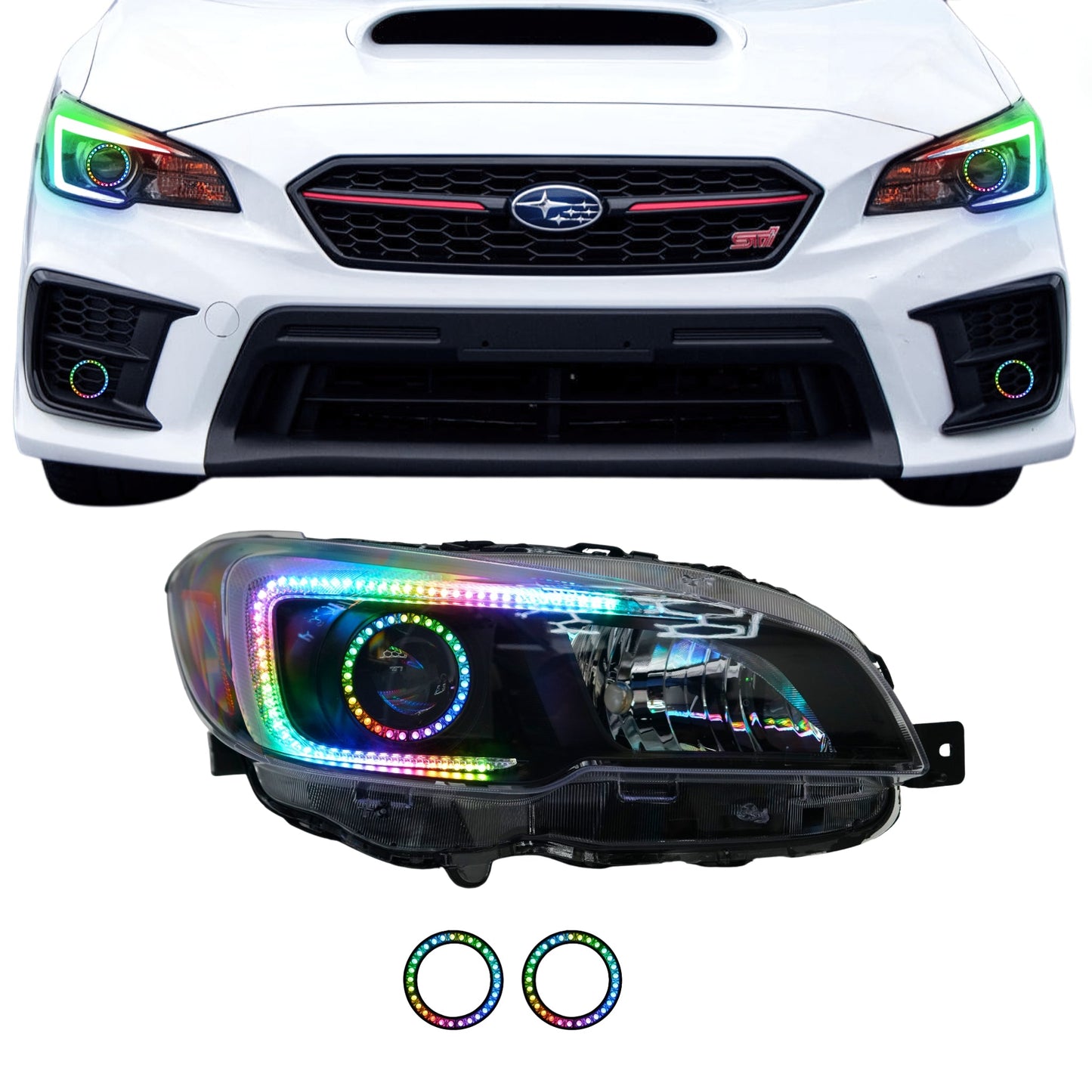 Subaru WRX/STI Flow Series C Bar DRL Boards (2015-2021) - F2 | A20 | P2   - BX3-F2 | B14 | A20 | P2   - BX3-F2 | B13 | A20 | P2   - BX3-F2 | B13 | B14 | A20 | P2   - BX3-F2 | A20 | P2   - BX3-  DRIVEN - 12