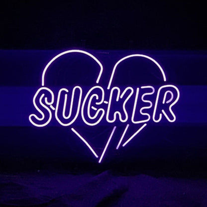 Sucker Heart Neon Signs - MEXC073-  DRIVEN - 2