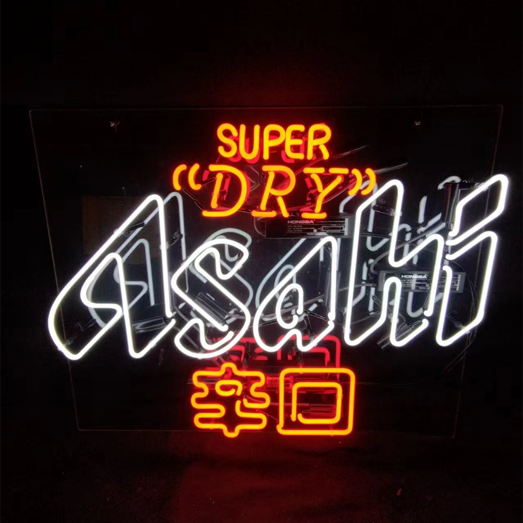 Super Dry Asahi 辛口 Beer Real Neon Sign - MA018-  DRIVEN - 2