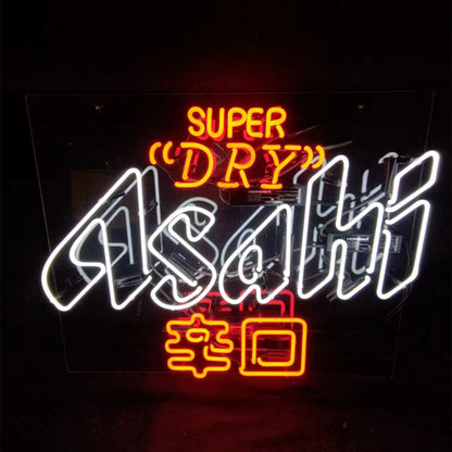 Super Dry Asahi 辛口 Beer Real Neon Sign - MA018-  DRIVEN - 2