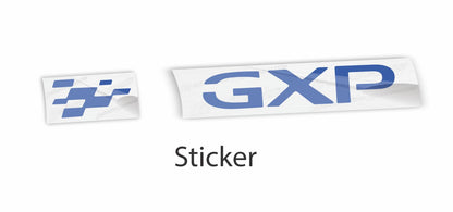 GXP Badge Overlay Decal  - Solstice GXP - PO:Solstice:GXP-TB-  DRIVEN - 2