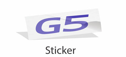 G5 Emblem Overlay Decal - Pontiac G5 - PO:G5:G1:G5-B-01-PO:G5:G1:G5-B-02-PO:G5:G1:G5-B-03-PO:G5:G1:G5-B-04-PO:G5:G1:G5-B-05-  DRIVEN - 3