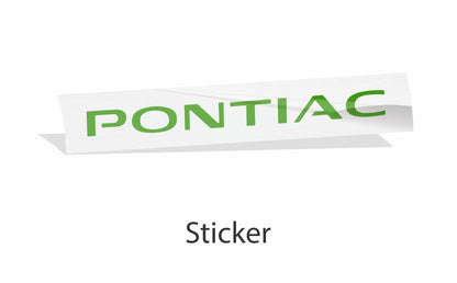 PONTIAC Emblem Overlay Decal - 2008-2009 G8 - PO:G8:PONTIAC-B-01-PO:G8:PONTIAC-B-02-PO:G8:PONTIAC-B-03-PO:G8:PONTIAC-B-04-PO:G8:PONTIAC-B-05-  DRIVEN - 3