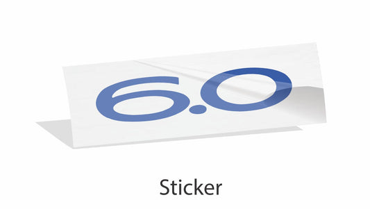 6.0 Emblem Overlay Decal - 05-06 GTO - PO:GTO:60-B-01-PO:GTO:60-B-02-PO:GTO:60-B-03-PO:GTO:60-B-04-PO:GTO:60-B-05-  DRIVEN - 2