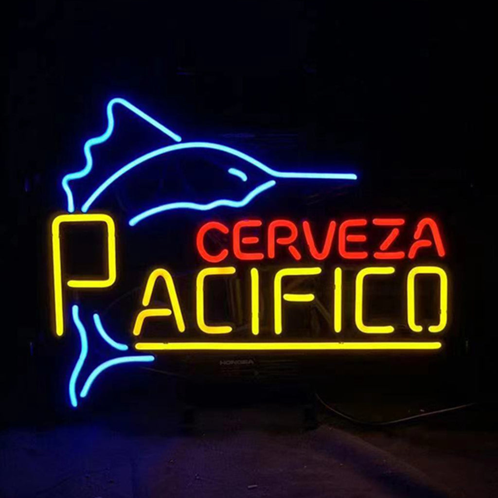 Swordfish Cerveza Pacifico Neon Signs Light - ME775-  DRIVEN - 2