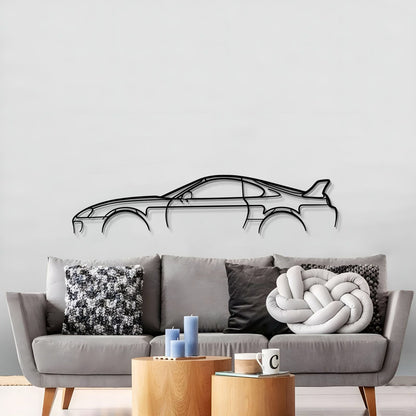 Supra MK4 Metal Car Wall Art - MT1097 - MT1097B49L-MT1097B69L-MT1097B80L-MT1097B99L-MT1097B120L-  DRIVEN - 3