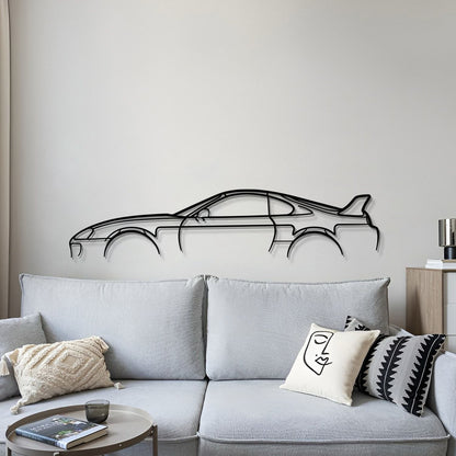 Supra MK4 Metal Car Wall Art - MT1097 - MT1097B49L-MT1097B69L-MT1097B80L-MT1097B99L-MT1097B120L-  DRIVEN - 4