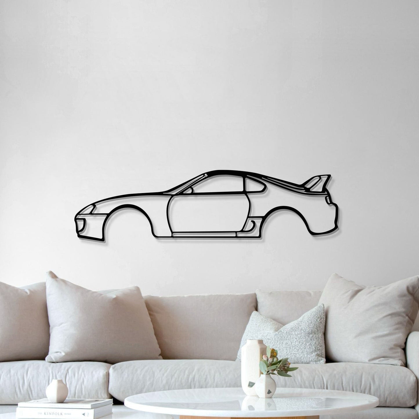 Supra MK4 Metal Car Wall Art - MT1096 - MT1096B49L-MT1096B69L-MT1096B80L-MT1096B99L-MT1096B120L-  DRIVEN - 4