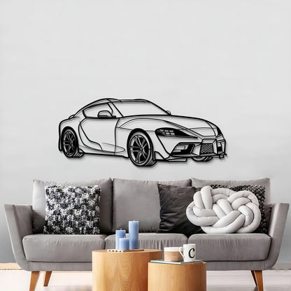 Supra MK5 Perspective Metal Car Wall Art  - MT1137 - MT1137B69L-MT1137B80L-MT1137B99L-MT1137B115L-MT1137B140L-  DRIVEN - 2