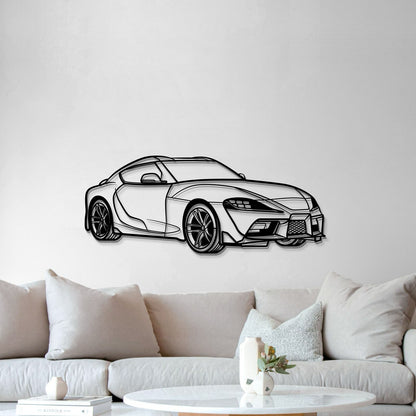 Supra MK5 Perspective Metal Car Wall Art  - MT1137 - MT1137B69L-MT1137B80L-MT1137B99L-MT1137B115L-MT1137B140L-  DRIVEN - 4