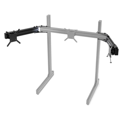 TRIPLE SCREEN ADD-ON FOR ALUMINUM PROFILE TV STAND - 4003-  DRIVEN - 1