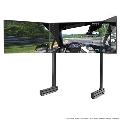 TRIPLE SCREEN ADD-ON FOR ALUMINUM PROFILE TV STAND - 4003-  DRIVEN - 2