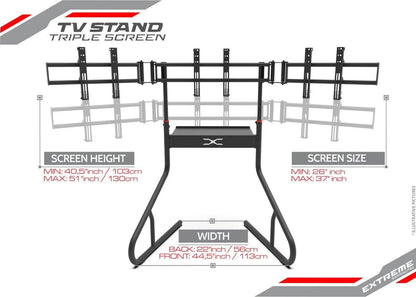 TRIPLE SCREEN TV STAND - 660-  DRIVEN - 5