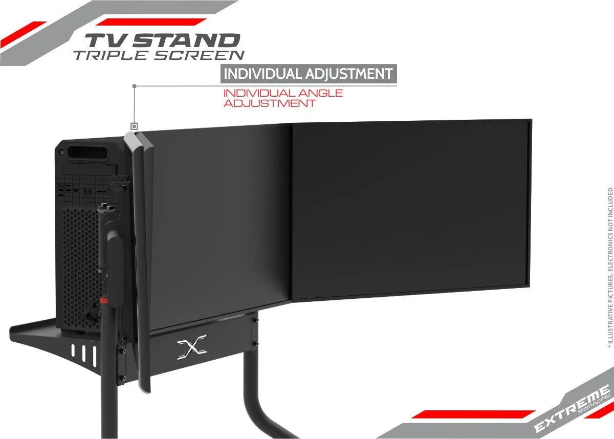 TRIPLE SCREEN TV STAND - 660-  DRIVEN - 7