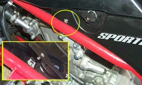 Honda TRX450 Rear Fender Fastners - 21P40306-  DRIVEN - 1