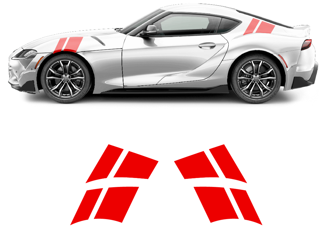 Toyota Supra Accents - sku-50951495909508-sku-50951495942276-sku-50951495975044-sku-50951496007812-sku-50951496040580-  DRIVEN - 2