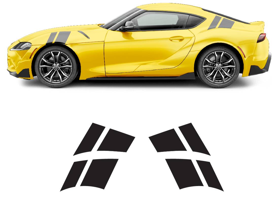 Toyota Supra Accents - sku-50951495909508-sku-50951495942276-sku-50951495975044-sku-50951496007812-sku-50951496040580-  DRIVEN - 1