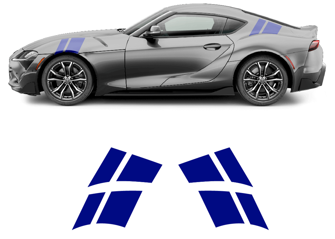 Toyota Supra Accents - sku-50951495909508-sku-50951495942276-sku-50951495975044-sku-50951496007812-sku-50951496040580-  DRIVEN - 6