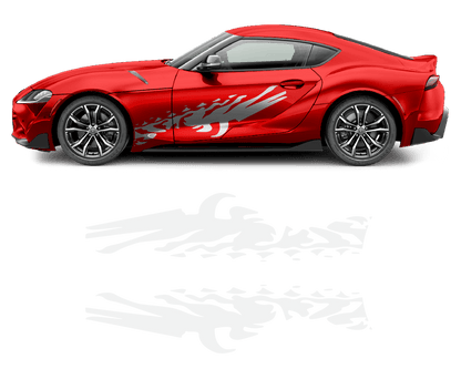 Toyota Supra Accents Graphics - sku-50951491321988-sku-50951491354756-sku-50951491387524-sku-50951491420292-sku-50951491453060-  DRIVEN - 4