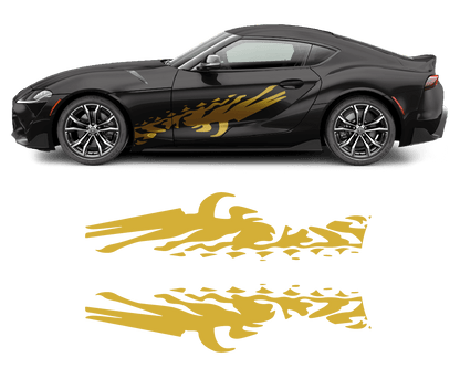 Toyota Supra Accents Graphics - sku-50951491321988-sku-50951491354756-sku-50951491387524-sku-50951491420292-sku-50951491453060-  DRIVEN - 5