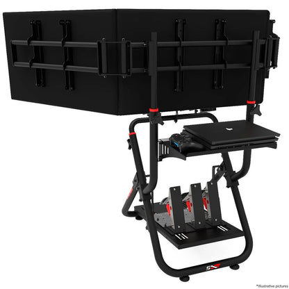 TV STAND TRIPLE SCREEN - FITS SXT V2 MODEL - 1108-  DRIVEN - 6