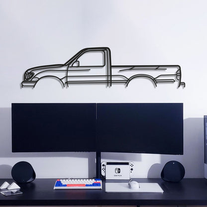 2002 Tacoma Metal Car Wall Art - MT0303 - MT0303B49L-MT0303B69L-MT0303B80L-MT0303B99L-MT0303B120L-  DRIVEN - 7