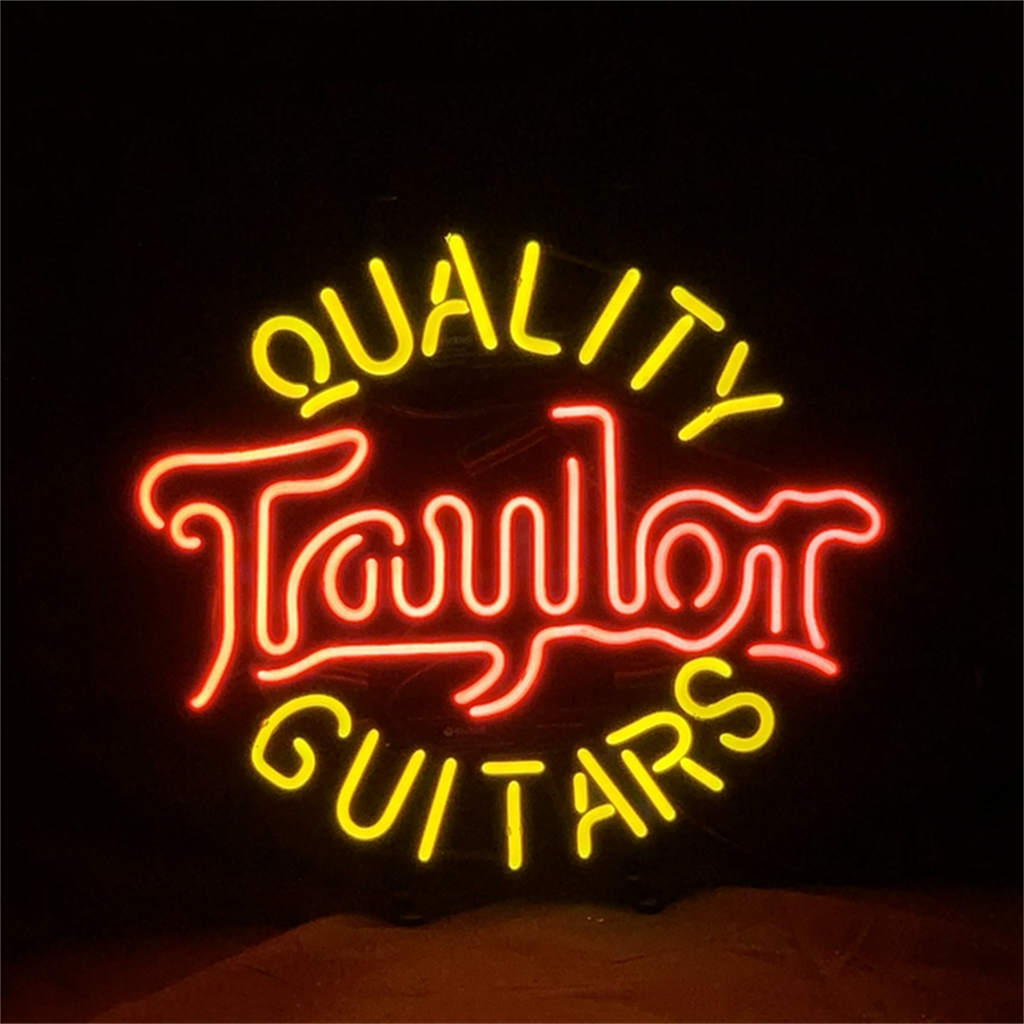 Taylor Quality Guitars Neon Signs Light - ME514-  DRIVEN - 1