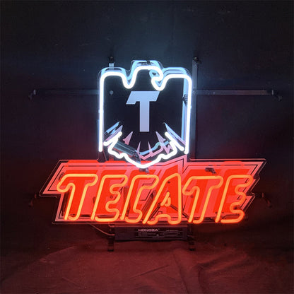 Tecate Lager Beer Neon Light Sign - MEX148B-  DRIVEN - 1