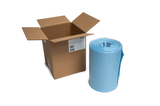 TELESTO | Professional Shop Towels | Blue Spunlace Perforated Roll | 375 Ct | 12"x13" - 112507-  DRIVEN - 1