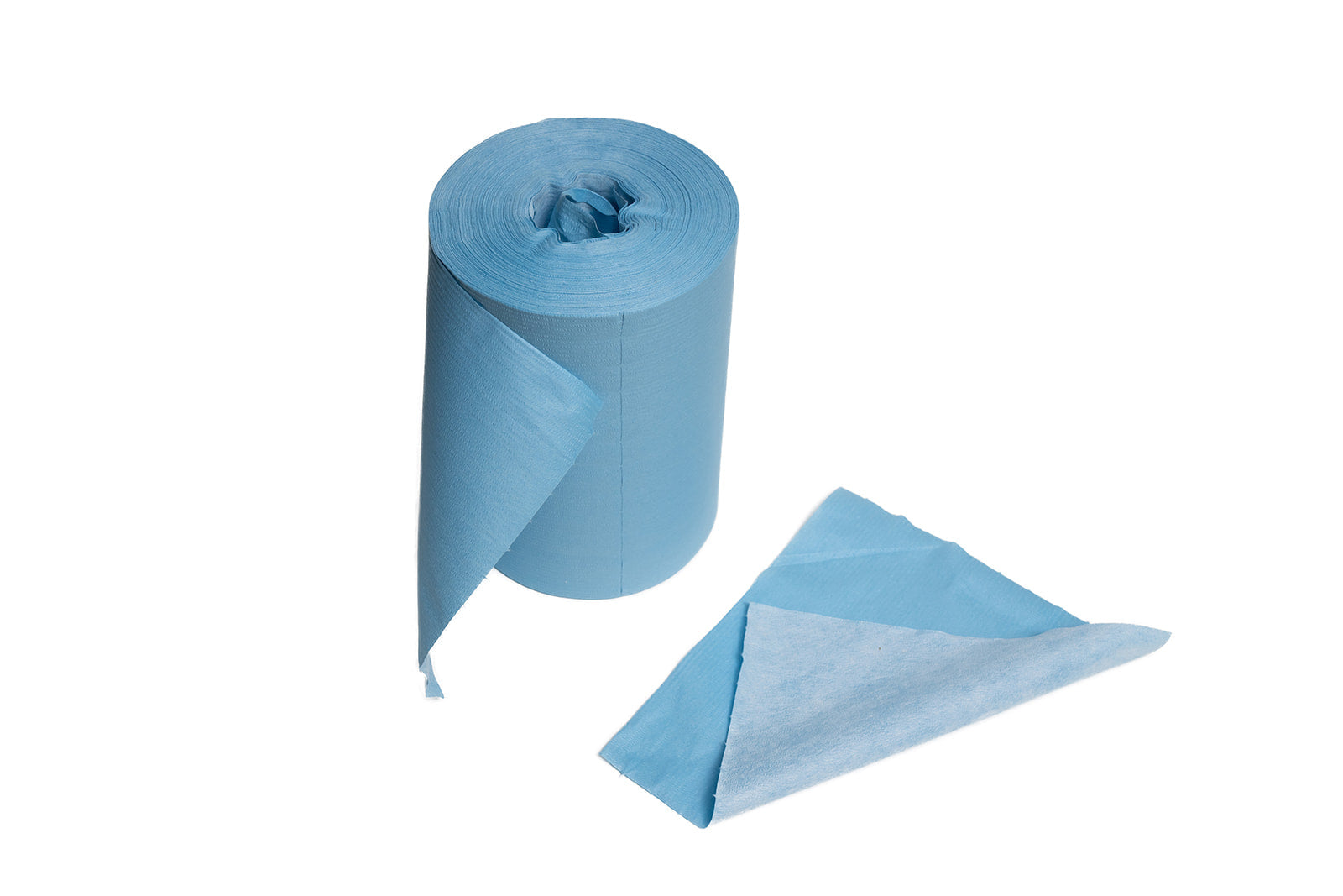 TELESTO | Professional Shop Towels | Blue Spunlace Perforated Roll | 375 Ct | 12"x13" - 112507-  DRIVEN - 3