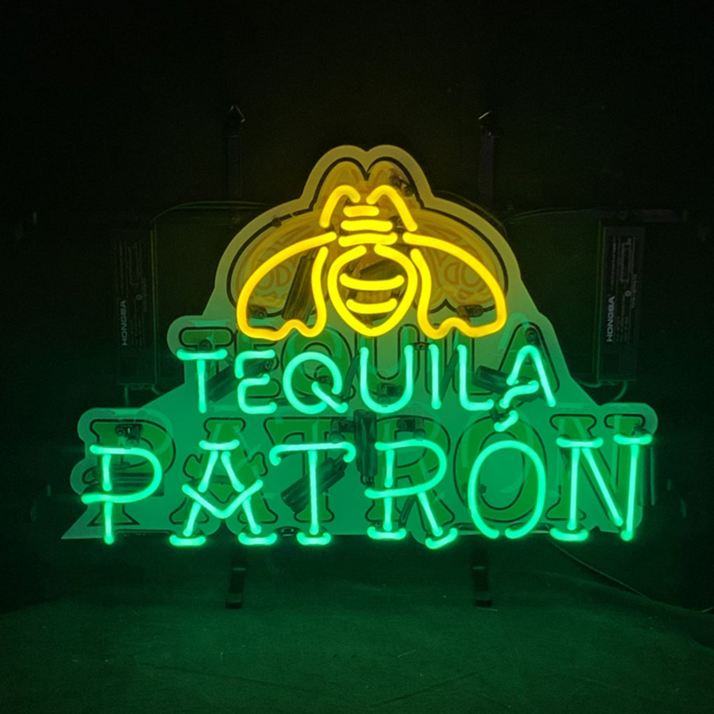 Tequila Patron with Acrylic Logo Neon Signs - ME964-  DRIVEN - 2