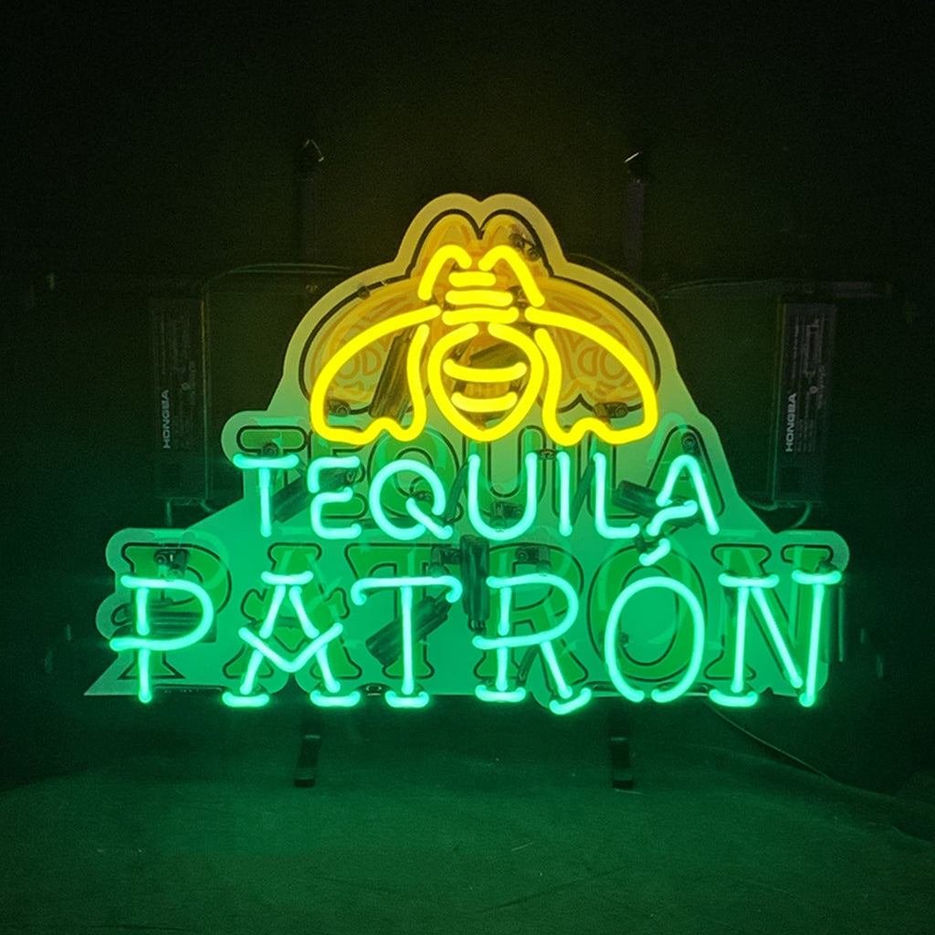 Tequila Patron with Acrylic Logo Neon Signs - ME964-  DRIVEN - 1