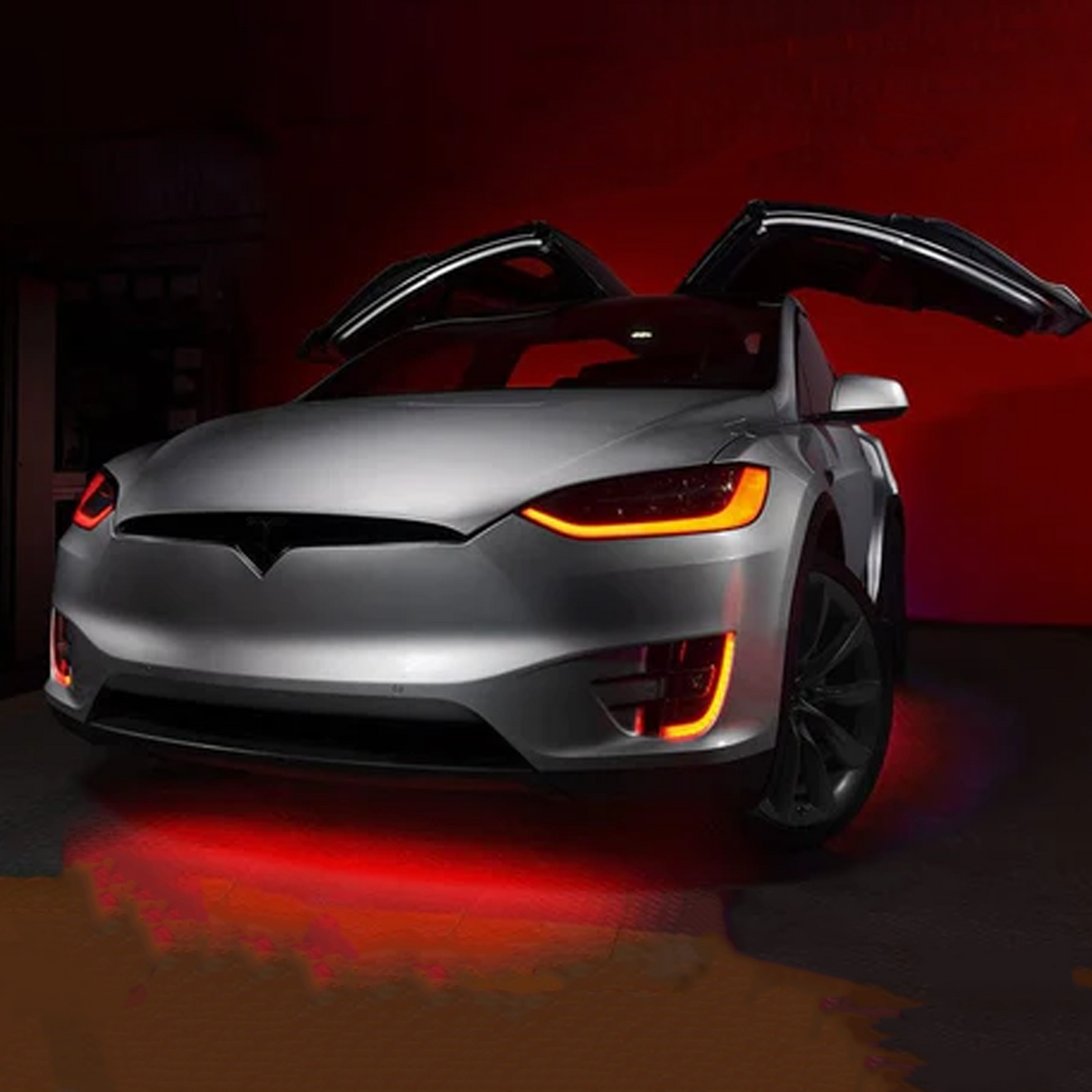 Tesla Model X DRL Boards (Multicolor Flow) 2016-2021 - Q8 | A20 | P2 - BX3-  DRIVEN - 4